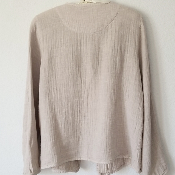 Adrienne Vittadini Linen Jacket - Picture 3 of 6